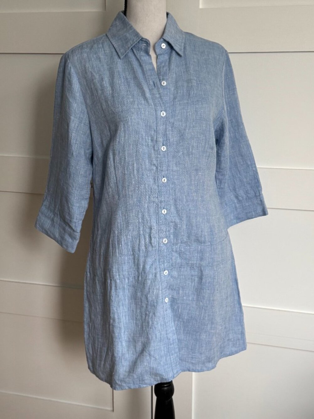 Lilibleu 100% linen dress - size S - Picture 2 of 9